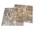 Import 12 in. x 12 in. Faux Wood Brown PVC Adhesive Mosaic Tile from China