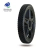 12 inch plastic wheel and tire with bearing for air compressor, golf trolley
