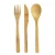 Import 12-Piece Reusable Bamboo Flatware Set with Portable Storage Case from China