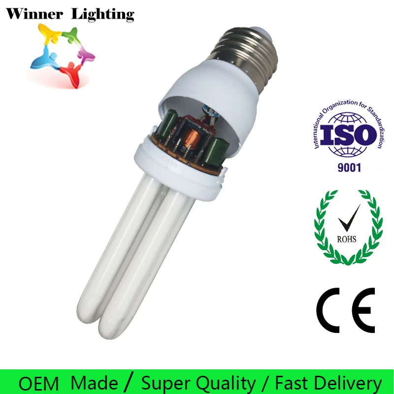 120V 15W Fluorescent Lamp 6000h E27 Tri-phosphor CFL Bulb Energy Saver Bulbs OEM
