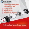 12/16/20/25/32 Left and right rotation two-way ball screw double shaft positive and negative teeth screw slide table set