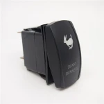 12V 20A Bar Carling Bar Rocker Switch With Blue/Red LED For Car Boat auto switches