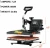 Import 12x10 in swing away heat press machine heat transfer machine for T-Shirt/mouse pad/phone case/cotton/bags from China