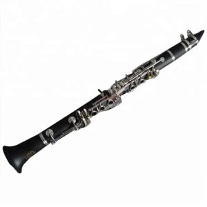 17 keys Eb tone hard ebonite clarinet Nickel Plated clarinetHCL106E