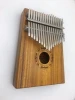 17 Keys Solid Mahogany Wooden Kalimba Mbira Thumb Piano Traditional Musical Instrument