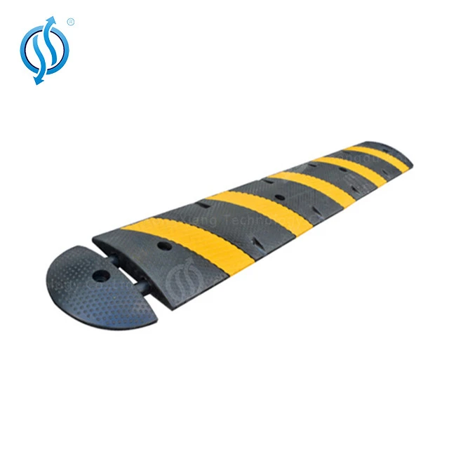 1830mm King-Size Rubber Speed Bump with Rubber Speed Hump with Road speed Ramp