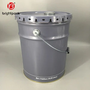 18.9 liter 5 gallon tin pail/barrel/bucket/drum/keg with Reike lid