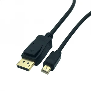 1.8M 4Kx2K Mini Displayport to Display port Adapter Cable Mini DP Male to Male Converter Cable For HDTV Monitor