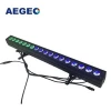 18x15W RGBWA UV 6 in 1 Point control party show Led Bar Light Wall Washer