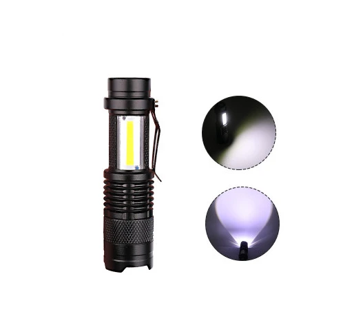 200LM Mini XPE COB Portable lanterna torch Waterproof USB Charging led Rechargeable Flashlight