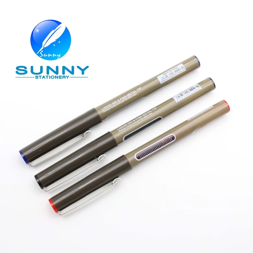 2016 Free ink style plastic roller pen for school &amp; office
