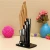 Import 2017 New High Quality Bamboo Handle Ceramic Knife Blade Black Suit Exquisite Kitchen Knife With Holder from China