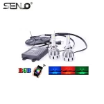 2018 Fantastic Automotive Lighting System Auto Driving Lights Color Changing DRL Amber Car LED Fog Light