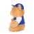 Import 2018 latest fashion gift stuffed soft baby plush toy plush bear from China