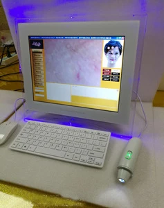 2018 Low price! ! skin hair testing analysis machine/facial skin analyzer/skin scanner