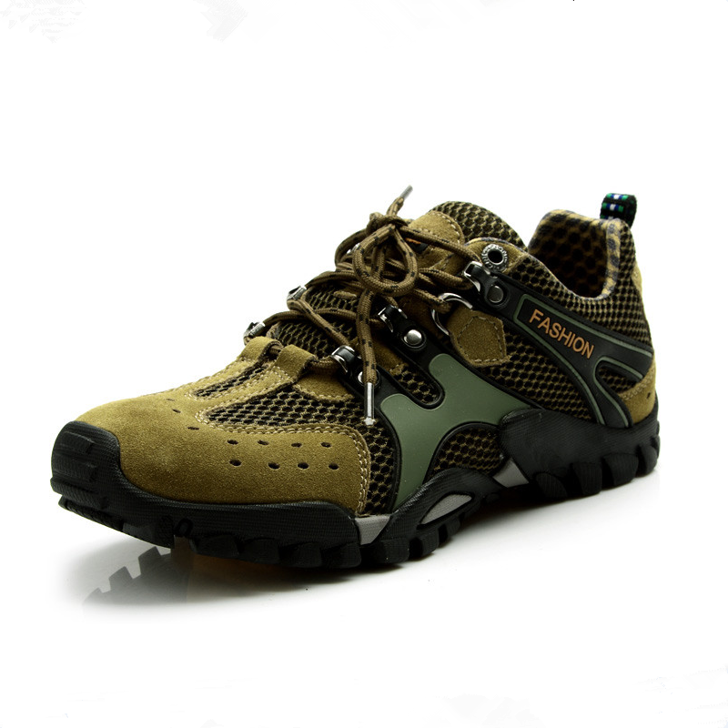 2018 new design men outdoor shoes hiking shoes