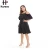 Import 2018 new European and American big size sexy hanging little black skirt knitted dresses from China