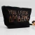 Import 2019 China supplier wholesale customized fashion eco-friendly canvas cosmetic bag makeup bag from China
