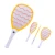 2020 Eco-Friendly Feature Pest Control  Anti Mosquito Fly Cordless Battery Power Electric Fly Mosquito Swatter Bug Zapper Racket