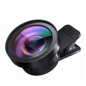 2020 Factory Directly Selling 0.45x Wide Angle Macro 2 in 1 Phone Lens For Mobile Phone Camera Lens