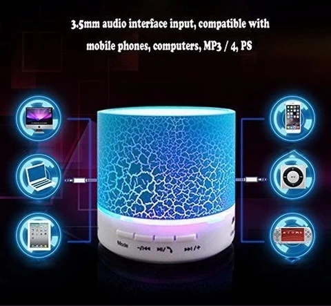 2020 Factory Price Mini Speaker Portable Wireless BT 5.0 S10 Car Speaker Home Theater Speaker With LED FM Radio