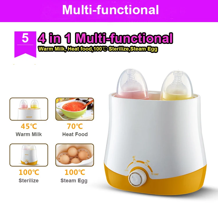 2020  Infant Intelligent Constant Warm Milk Warmer Multifunctional Milk Warmer Portable Baby Bottle Disinfector
