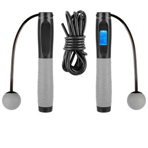 2020 LED Display Digital Weight Calories Time Setting Speed Jump Rope Counter Exercise