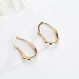 2020 New Arrival South Korean Style Copper Gold Plated Earring Jewelry