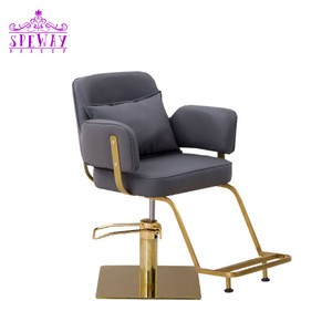 2020 new arrivals modern salon chair gold barber chairs for hair dressing