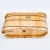 2020 new products soaking Oval teak bathtub acrylic shape wooden spa tub manufacture Relieve fatigue