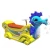 Import 2020 popular ride on battery operated car blow bubbles colorful sea horse for kids from China