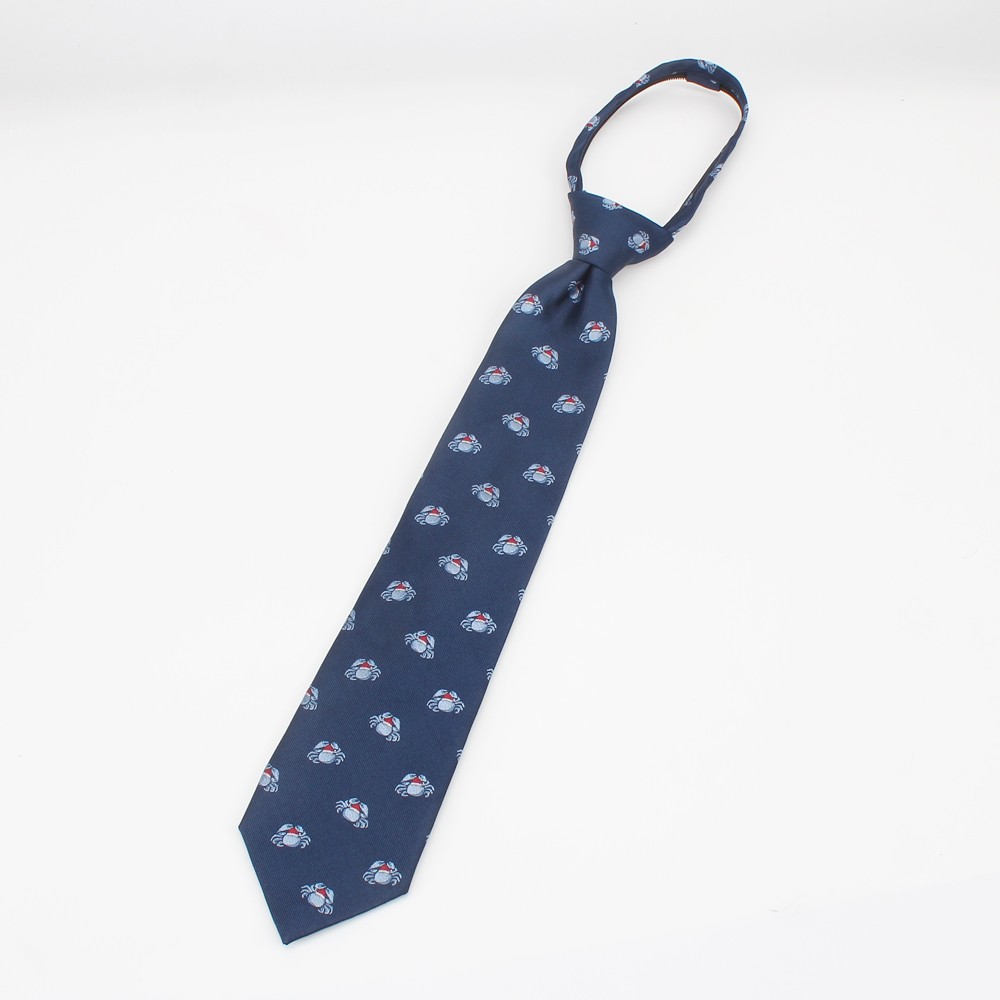 2020 Wholesale Mens Polyester Skinny Zipper Ties