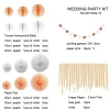 2020wholesale Wedding party bridal shower supplies for party decoration Include crepe paper streamer honeycomb ball and paperfan