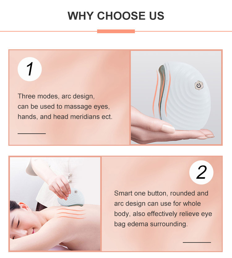 Buy 2021 Electric Gua Sha Face Massager Tool Neck Guasha Electric Micro ...