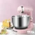 Import 2021 Juesen KM3034 Pink Stock Stand Food Mixers Multifunctional Large Capacity Food Mixer Stainless Steel Stand Mixer from China