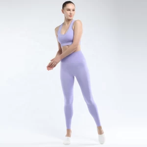 2021 New Arrivals Women High Elastic 2 Piece Slim Fit Fitness Yoga Active Wear Set
