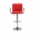 Import 2021 New PU leather swivel commercial bar chair with armrest from China