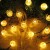 Import 2021 Newest Outdoor Fairy LED Bubble Crystal Ball Christmas Decorative Lighting 50 Leds Solar Led Fairy String Lights Solar from China