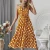 Import 2021 spring and summer new arrival polka dot sling dress beach resort style ladies dresses from China