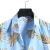 Import 2021 summer new mens Short Sleeve Shirt Mens Beach large casual flower shirt foreign trade menShort sleeve Hawaiian Shirt from China
