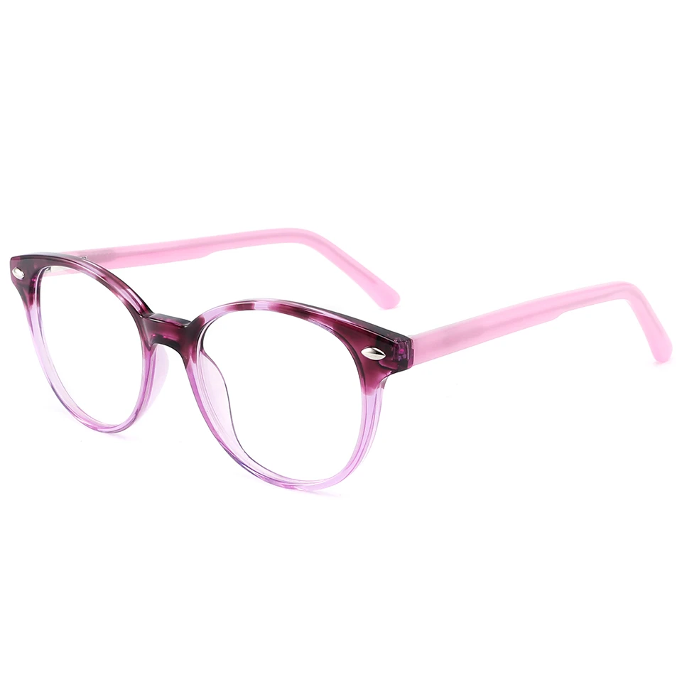 2021 WENZHOU Acetate eyeglasses frame with metal decoration factory price optical frame