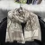 Import 2021 Winter Latest Design Style Women Letter Jacquard Scarf Ladies Pashmina Cashmere Warm Thick Shawls Scarfs from China