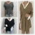 Import 2021 womens PULLOVER sweaters knitted ladies garment winter knitted v neck sweater with sashes loose knit oversized sweater from China