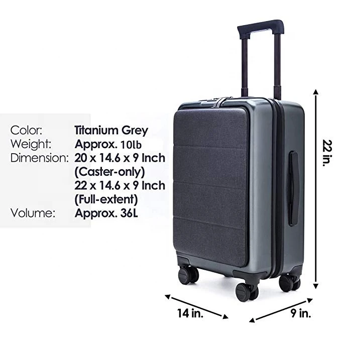 20&quot; Hardside 4-Wheel Spinner Carry-on Luggage