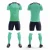 Import 21 Quick Dry Soccer Jersey 100% Polyester Custom Club Soccer Uniform Mens breathable Short Set Youth Training Sports Wear from China