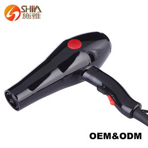 2100W Hairdresser High Temperature Hot And Cold Air Hair Dryer Professional For Salon With Nozzles