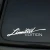Import 21.5cm*8.3cm Music Notes Heartbeat Car-Styling Vinyl Car Sticker from China