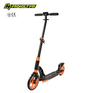 230mm Large wheels Adult scooter suspension push kick scooter