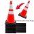 Import 28inch Orange Safety Traffic Cones w/ 3M reflective collar from China