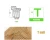 Import 2Box Staples 1000Pc F10T Nails + 1000Pcs U staples For Wooden furniture supplies Stapler Stationary from China